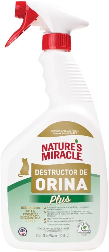 Nature’s Miracle Urine Destroyer Plus Cat, 32 Ounces