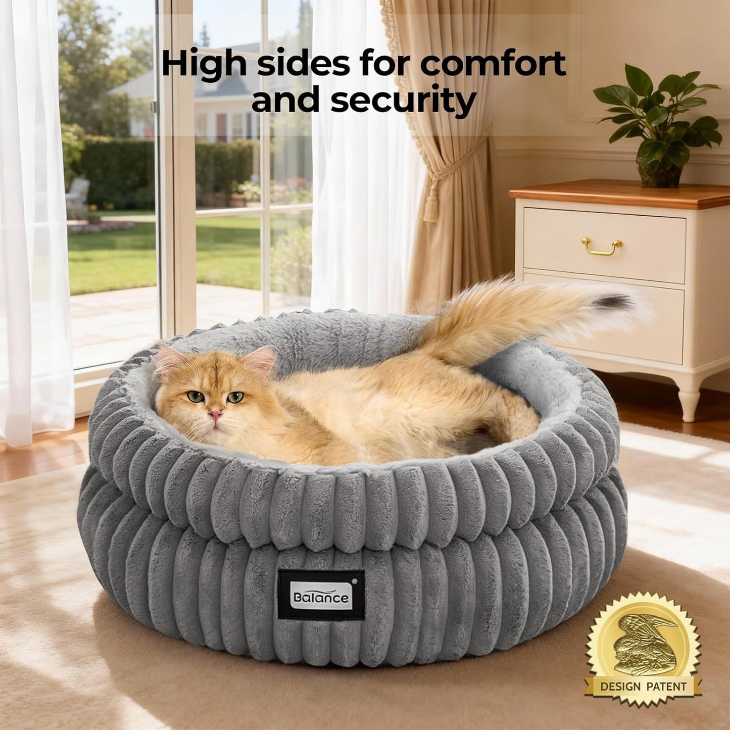 BALANCE Cat Bed with Anti-Slip Bottom