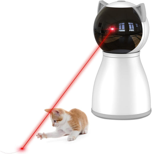 YVE LIFE  Motion Activated Rechargeable Automatic Cat Laser Toy