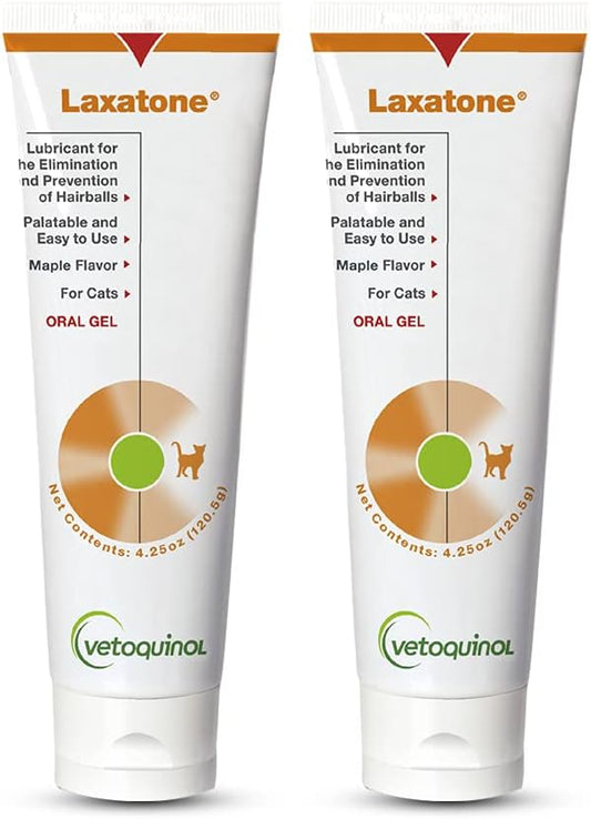 Vetoquinol Laxatone: Oral Hairball Lubricant Gel for Cats