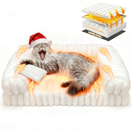 Self Warming Cat Bed for Cold Nights